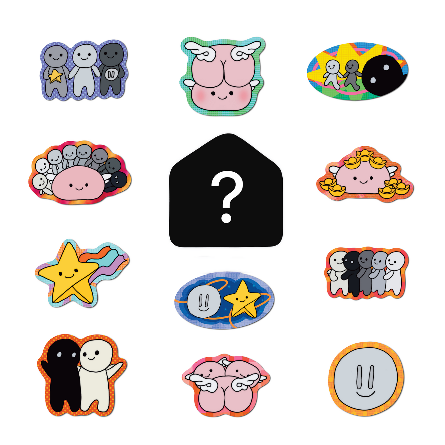 THE LUCKY STICKER Pack