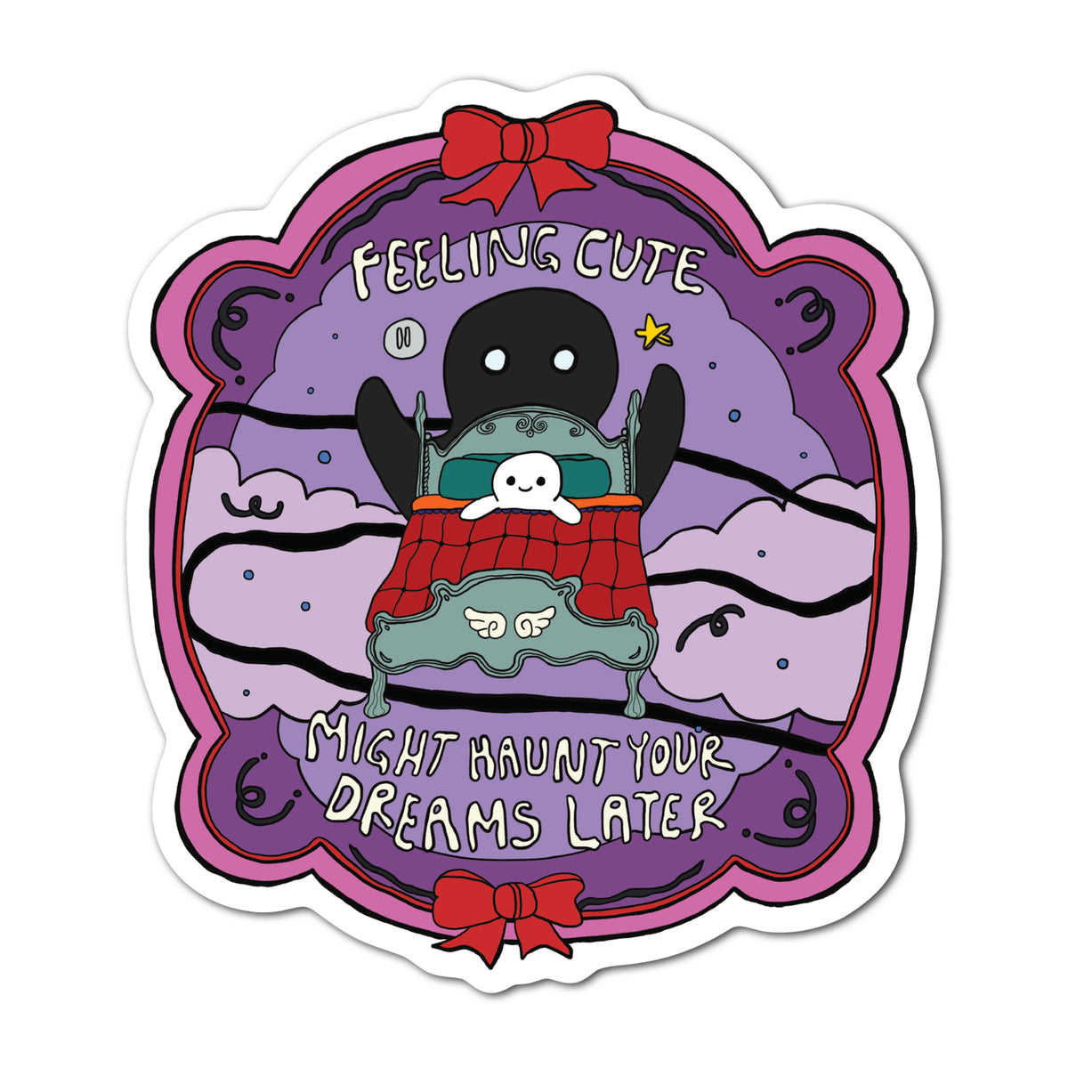 THE LUCKY MANTRA STICKER