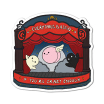 THE LUCKY MANTRA STICKER