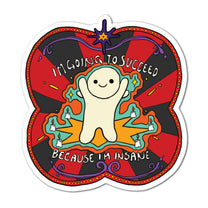 THE LUCKY MANTRA STICKER